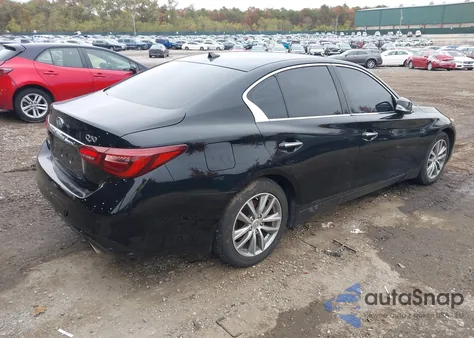2021 Infiniti Q50 Pure Awd from USA, damaged, VIN JN1EV7AR2MM753964